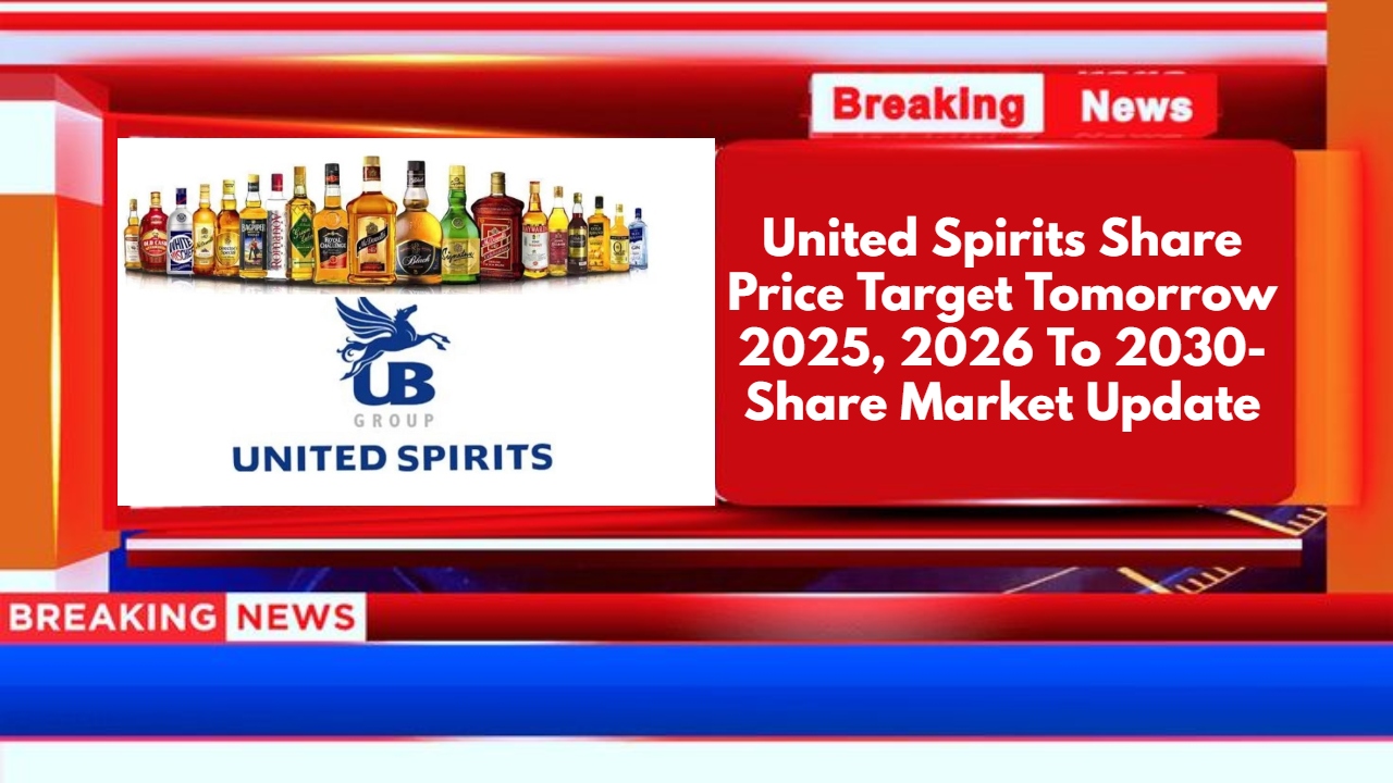 United Spirits Share Price Target Tomorrow 2025, 2026 To 2030- Share Market Update